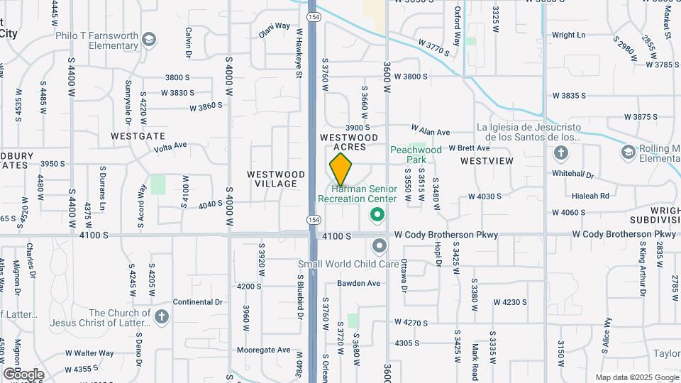3723 W Kewanee Dr Mapa y Detalles de la Ubicación