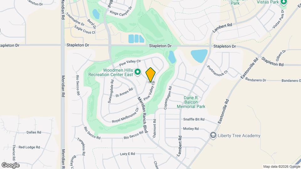 12533 Pine Valley Cir Mapa y Detalles de la Ubicación