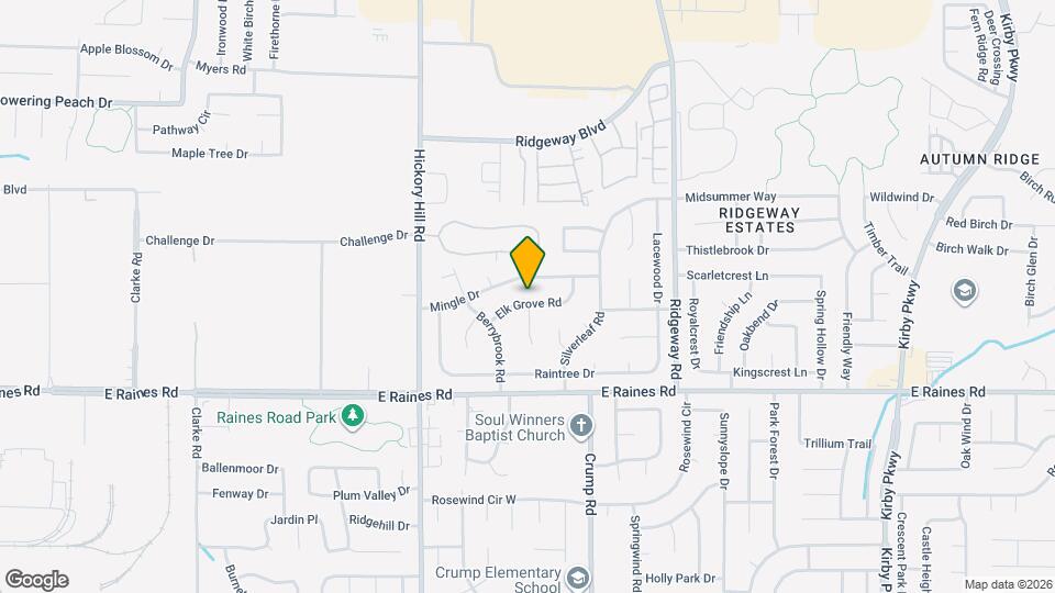 6030 Elk Grove Rd Mapa y Detalles de la Ubicación