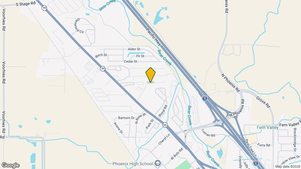 214 Oak Crest Way Map and Location Details