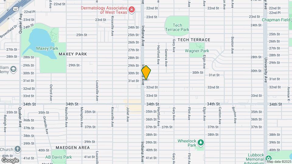 3317 31st St Map and Location Details