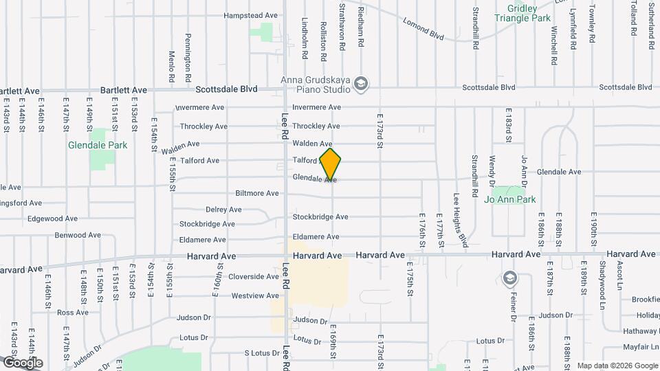 16816 Glendale Ave Mapa y Detalles de la Ubicación