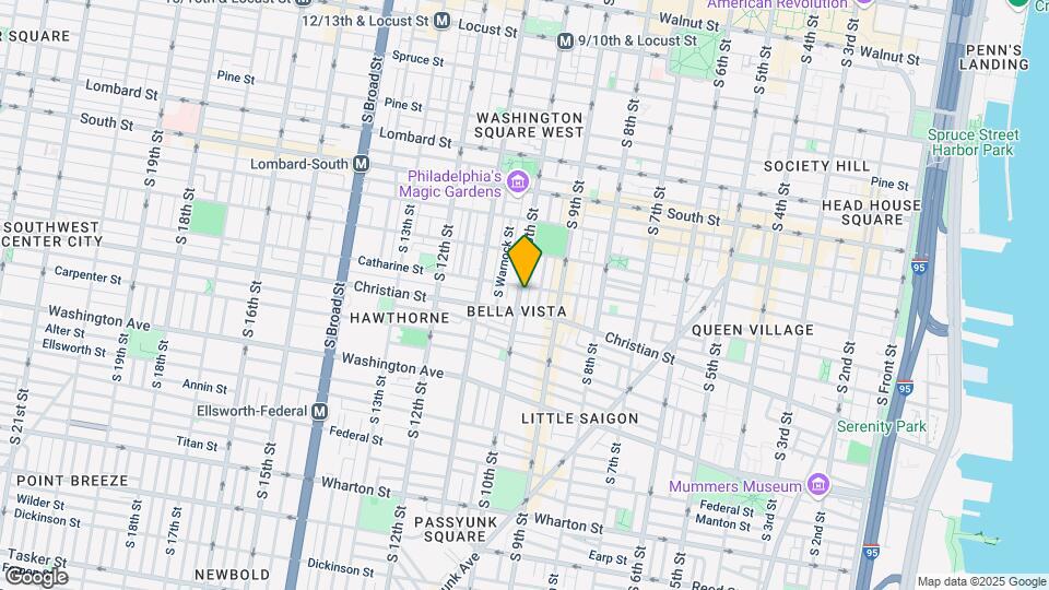 809 S 10th St Map and Location Details