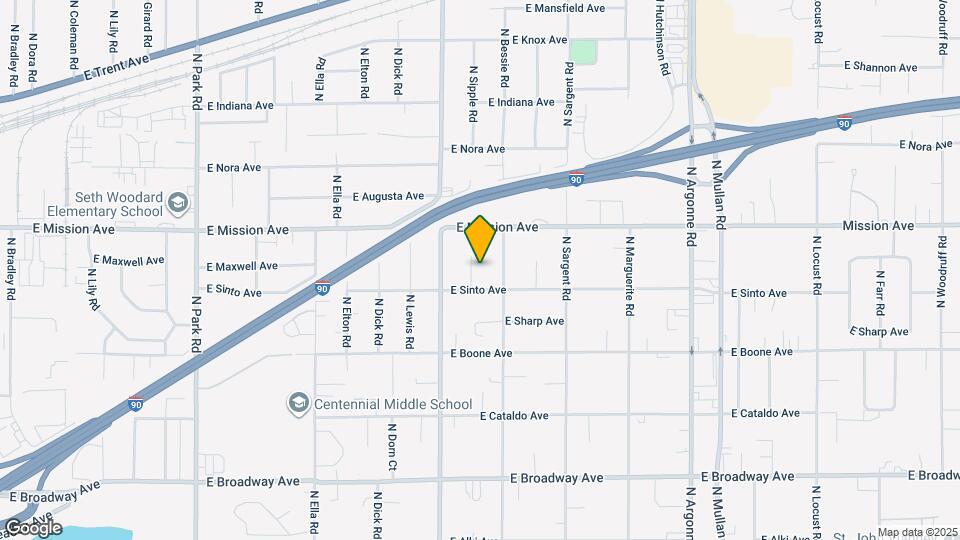 1420 N Mesa Rd Map and Location Details