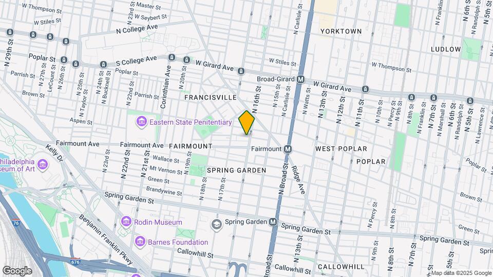 710 N 16th St, Unit 204 Map and Location Details