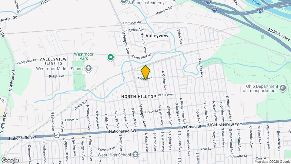 247-249-249 N Harris Ave Map and Location Details