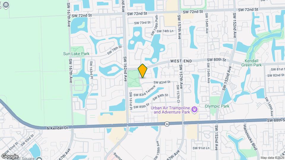 15970 SW 81st Terrace Map and Location Details