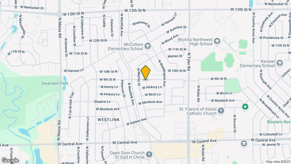 9315 W 9th St N Map and Location Details
