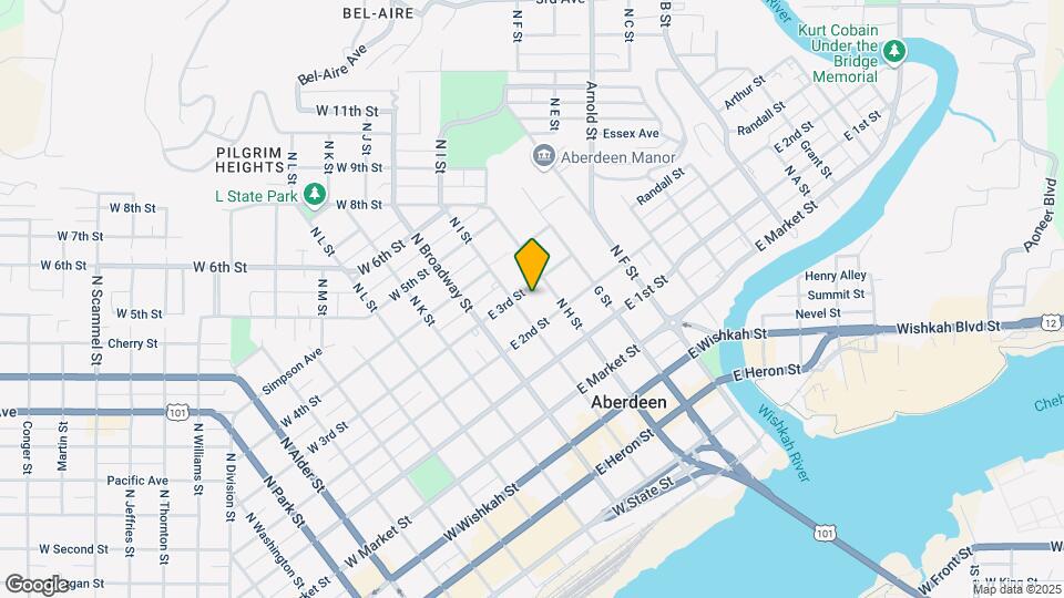 211 E 3rd St, Unit 3 Map and Location Details