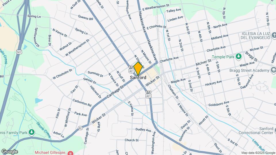 203 Pisgah St Mapa y Detalles de la Ubicación