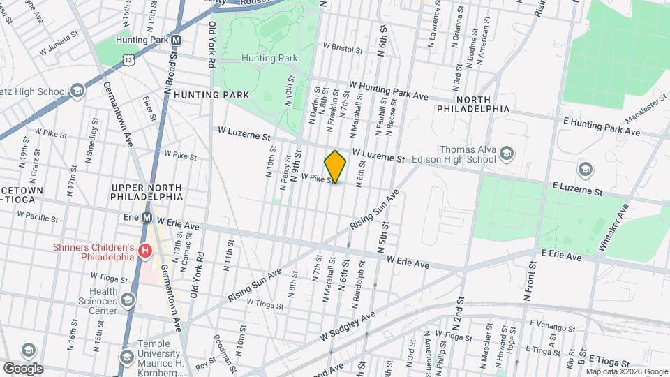 3857 N 7th St Mapa y Detalles de la Ubicación