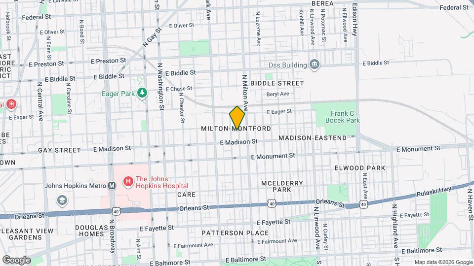 814 N Port St Map and Location Details
