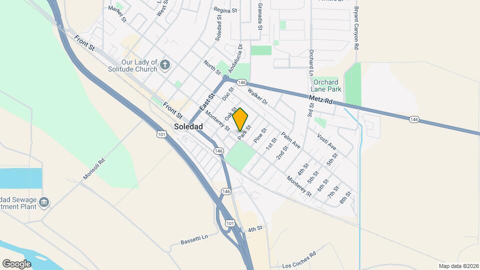 201 Park St Map and Location Details