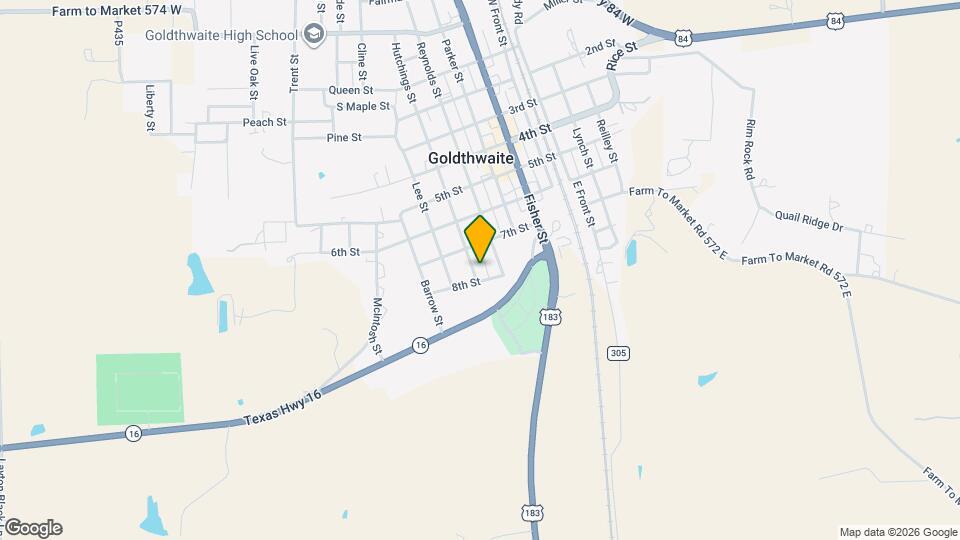 710 Hutchings St Map and Location Details