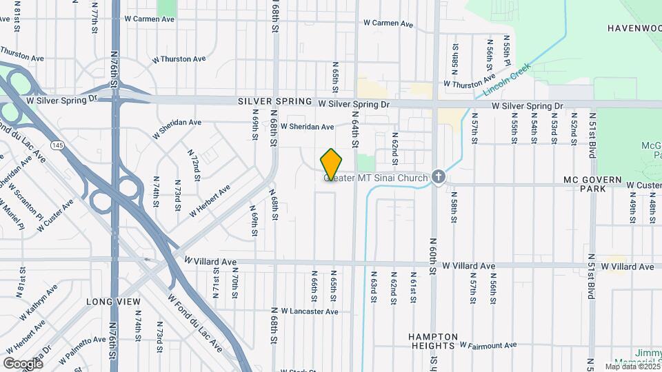 6528 W Lawn Ave Map and Location Details