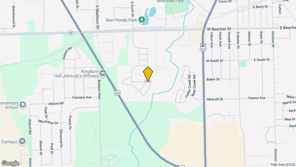 605 Rio Grande Dr Map and Location Details