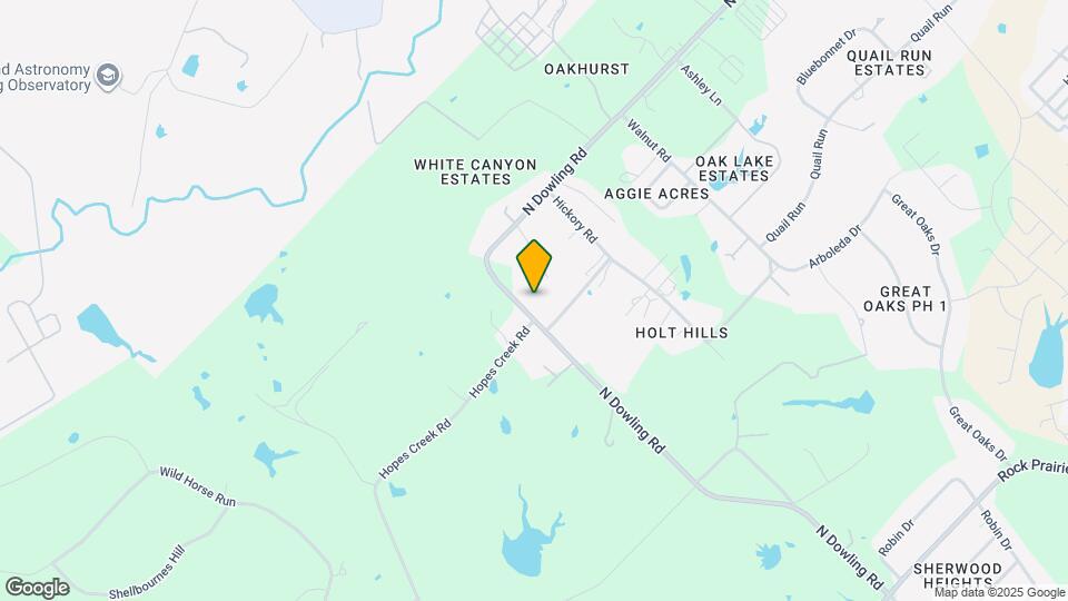 11349 N Dowling Rd Map and Location Details