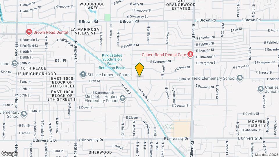 803 N Oracle Cir Map and Location Details