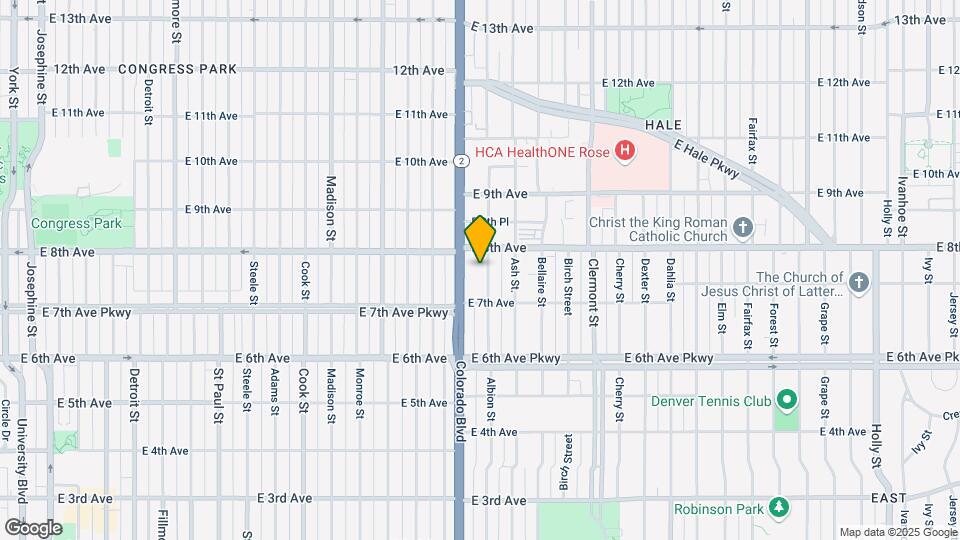 743-763 Albion St Mapa y Detalles de la Ubicación