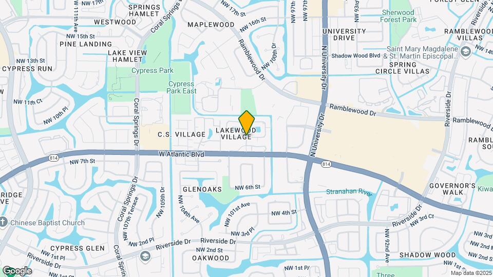 10130 Twin Lakes Dr, Unit 4-L Mapa y Detalles de la Ubicación