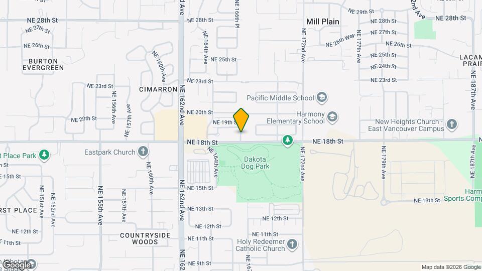 9128 NE 167th Ct Mapa y Detalles de la Ubicación