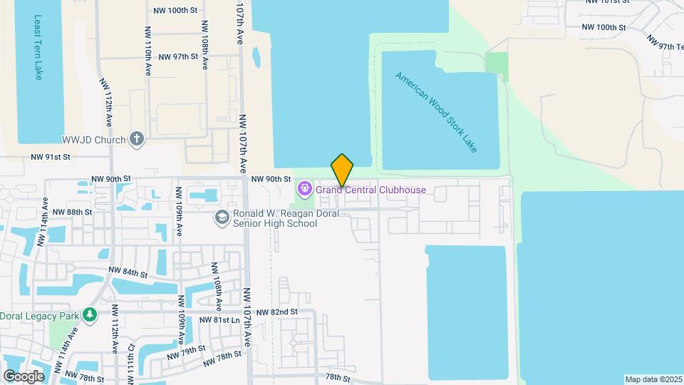 8878 NW 103rd Ave Map and Location Details