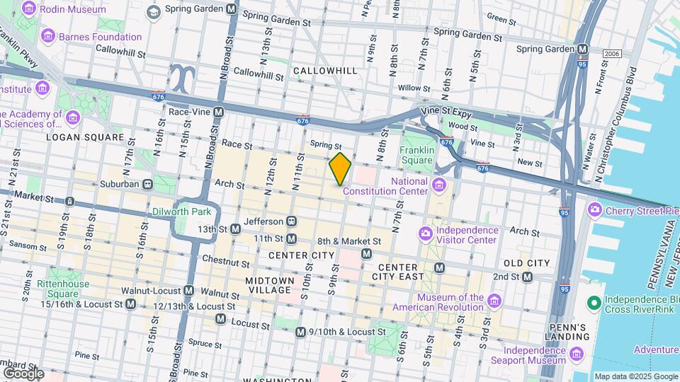 313 Race St Map and Location Details