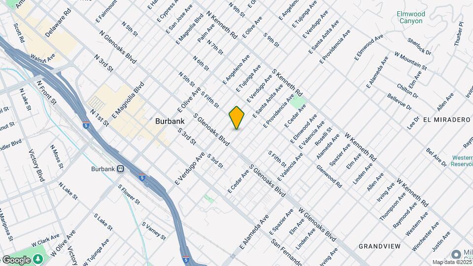 451 E Santa Anita Ave Mapa y Detalles de la Ubicación