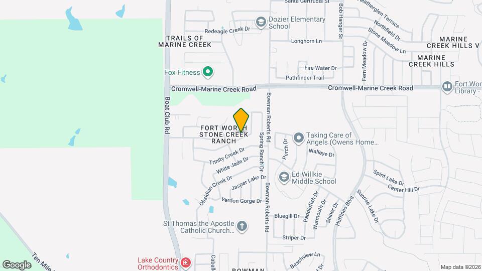 6229 Chalk Hollow Dr Map and Location Details