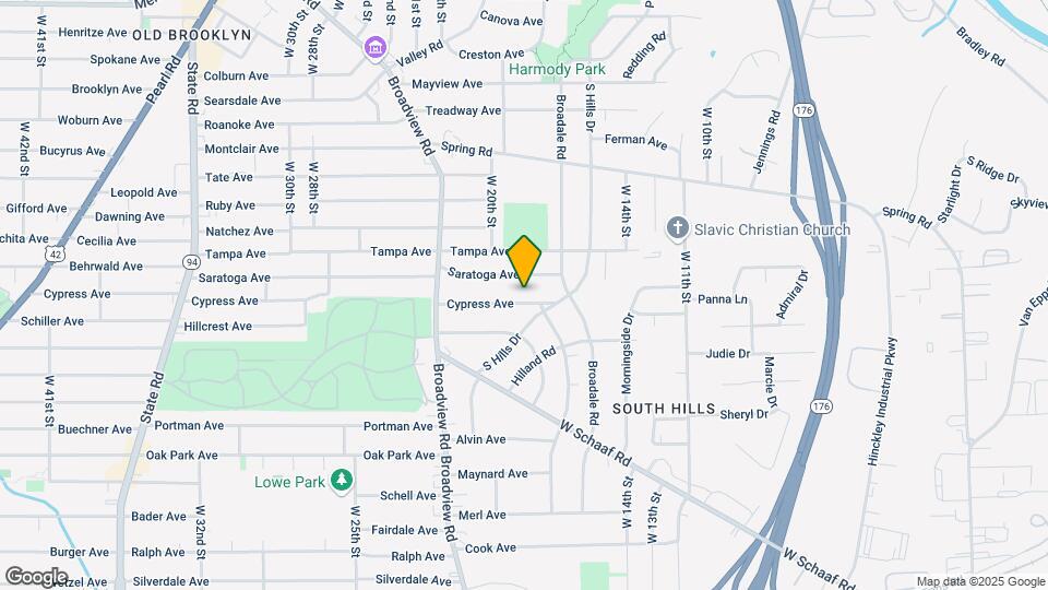 1712 Cypress Ave Map and Location Details