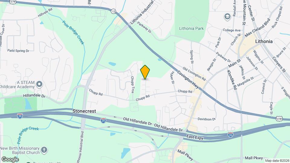 2629 Evans Mill Dr Map and Location Details