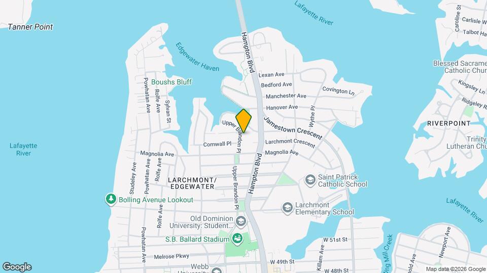 6010 Upper Brandon Pl Map and Location Details