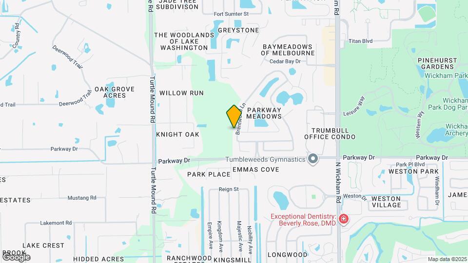 3193 Brentwood Ln Map and Location Details