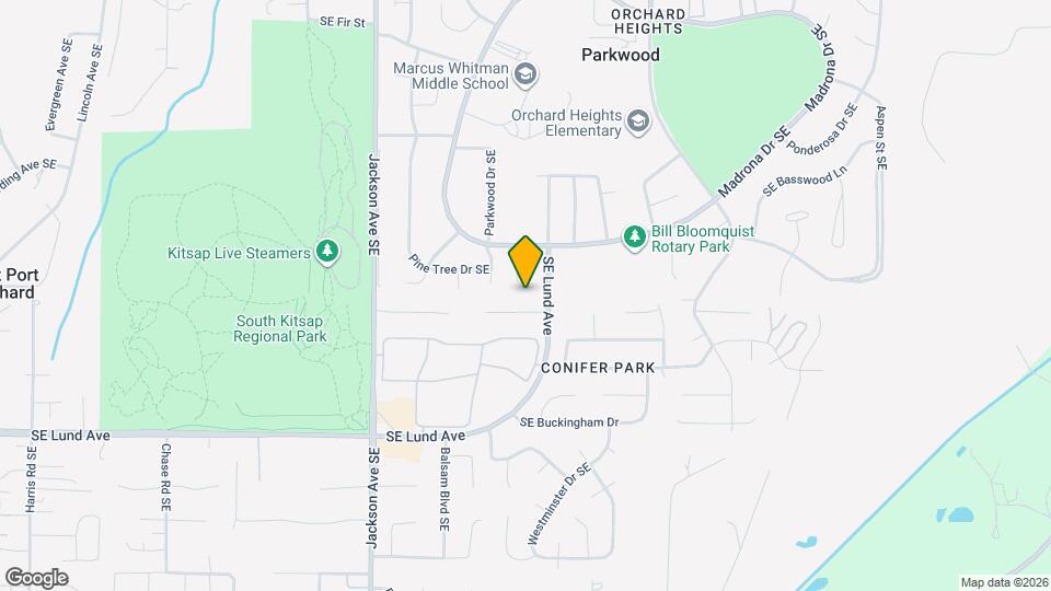 2744 Grand Fir Pl SE Map and Location Details