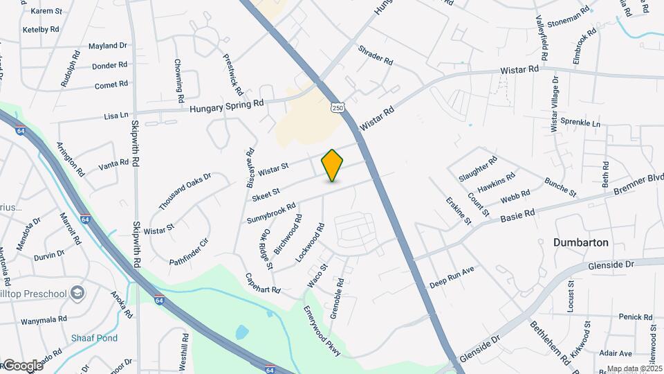 2604 Sunnybrook Rd Mapa y Detalles de la Ubicación