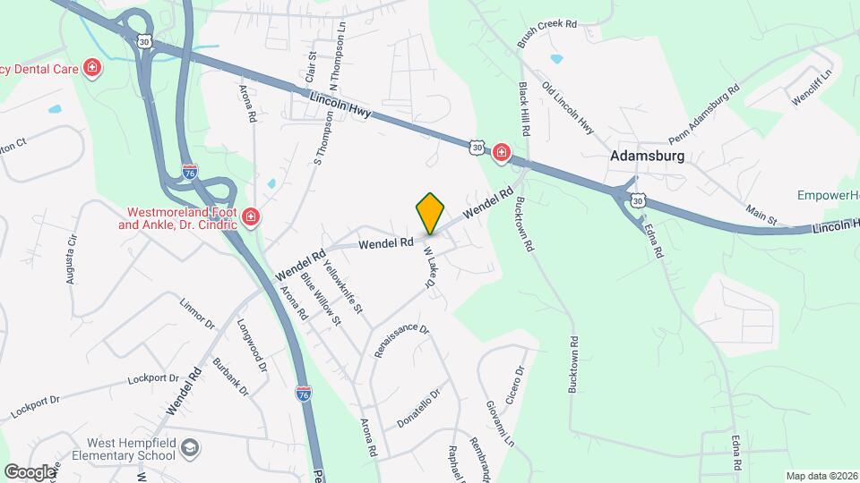 651 Wendel Rd Map and Location Details