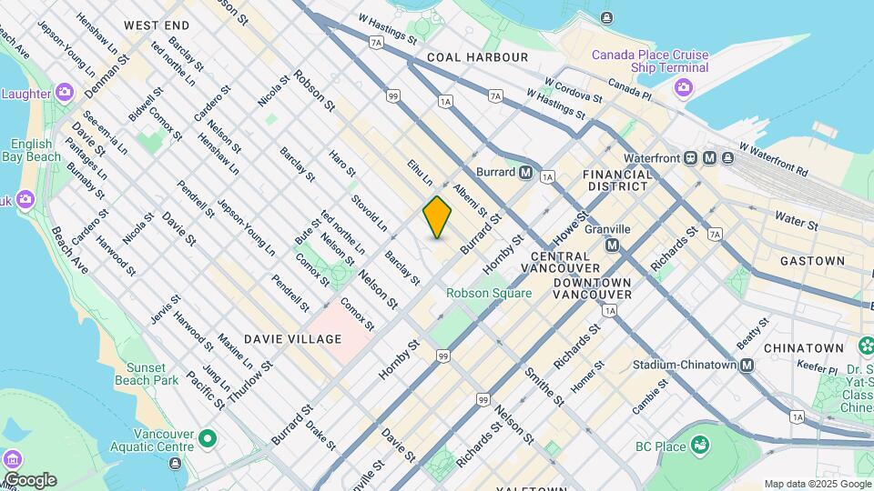 1033 Haro St Map and Location Details