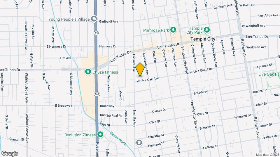 5711 Rio Hondo Ave Map and Location Details