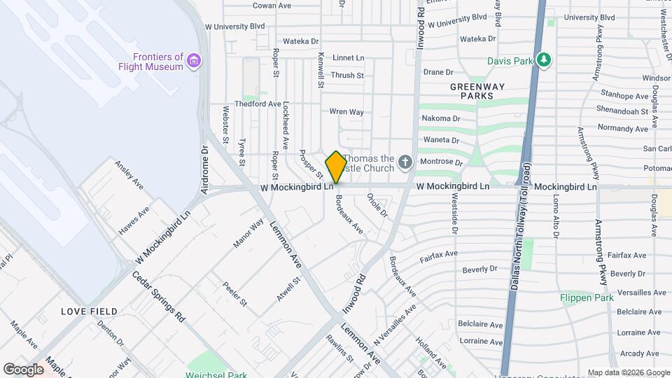 6491 Bordeaux Ave Map and Location Details