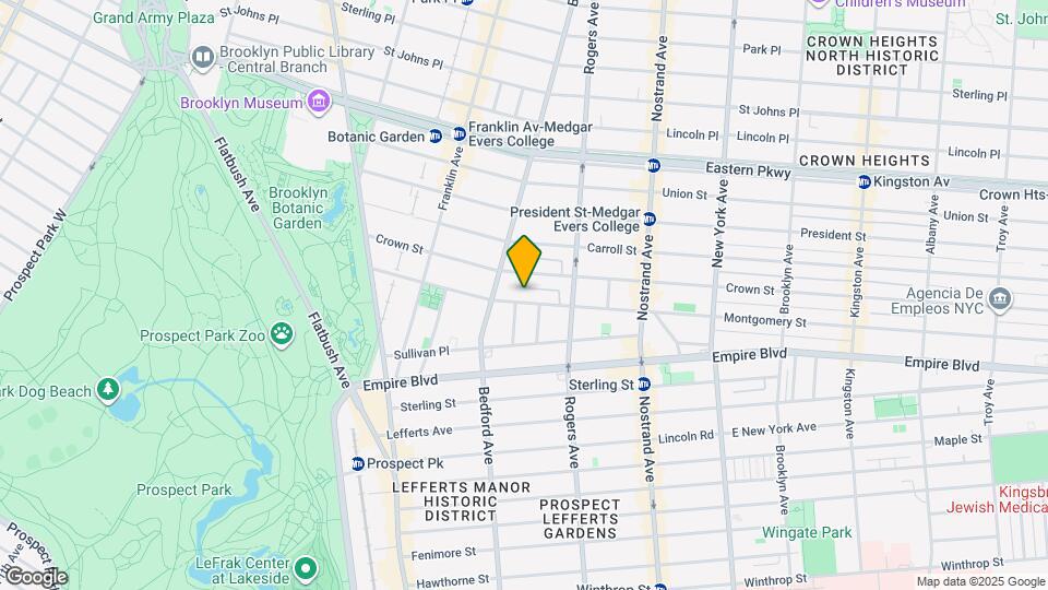 269 Montgomery St Map and Location Details