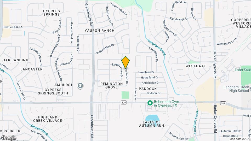 7411 Kransburg Ranch Dr Map and Location Details