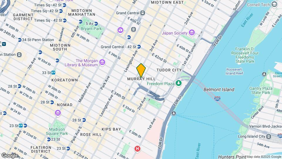 210 E 38th St Mapa y Detalles de la Ubicación