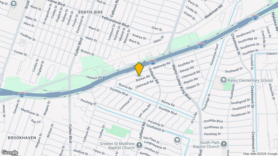 4953 Bataan Rd Map and Location Details