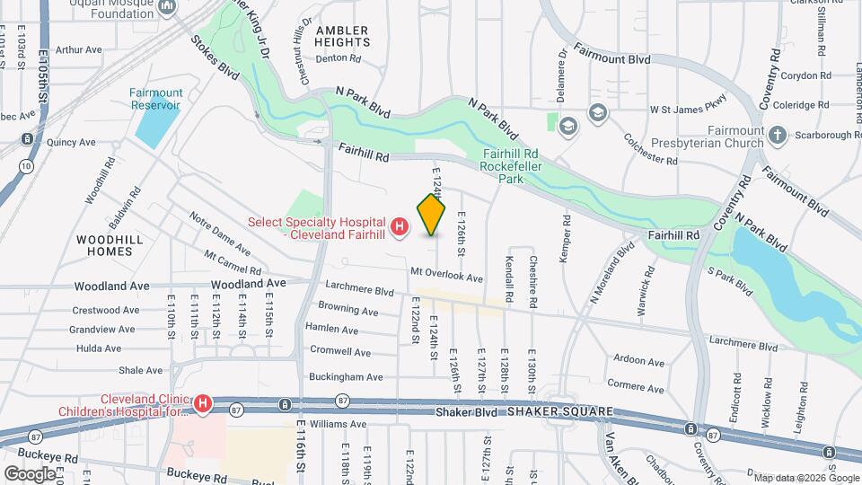 2518 E 124th St, Unit down Map and Location Details