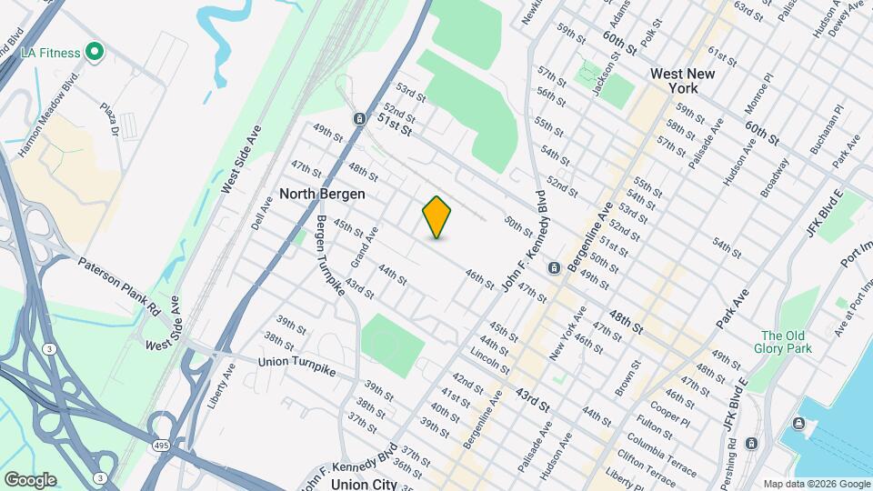 1308 46th St Map and Location Details