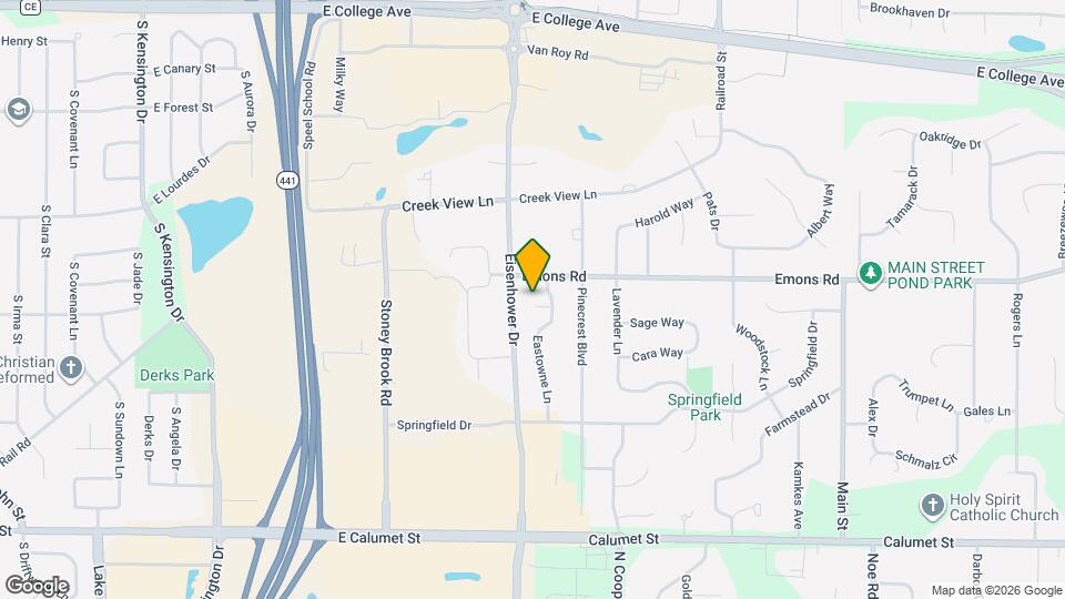 W3132 Glenbrooke Ct Mapa y Detalles de la Ubicación