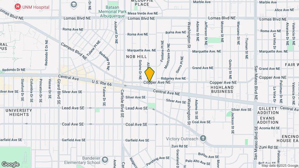 124 Aliso Dr NE Map and Location Details