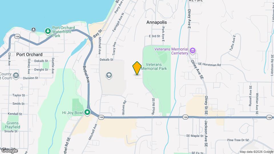 1847 Redwood Dr Map and Location Details