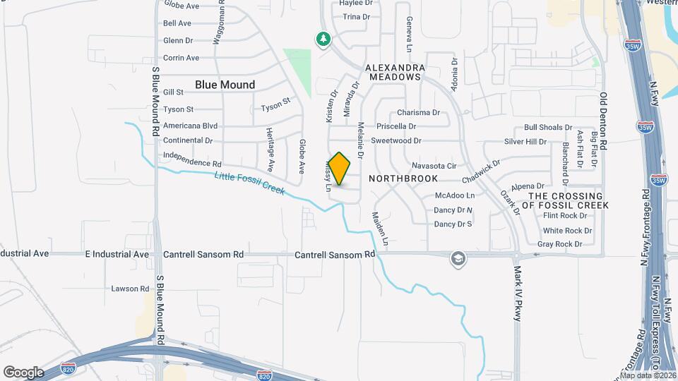 2120 Ingrid Ln Map and Location Details