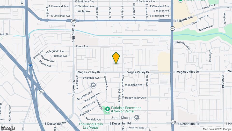 2841 Wheelwright Dr, Unit C Map and Location Details